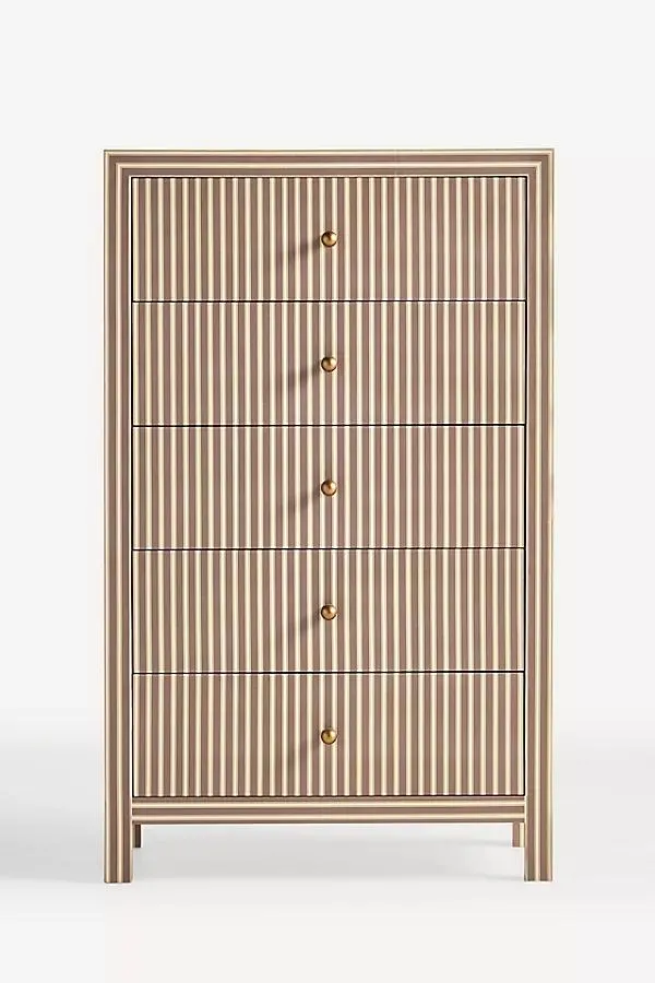 Hale Canvas Five-Drawer Dresser