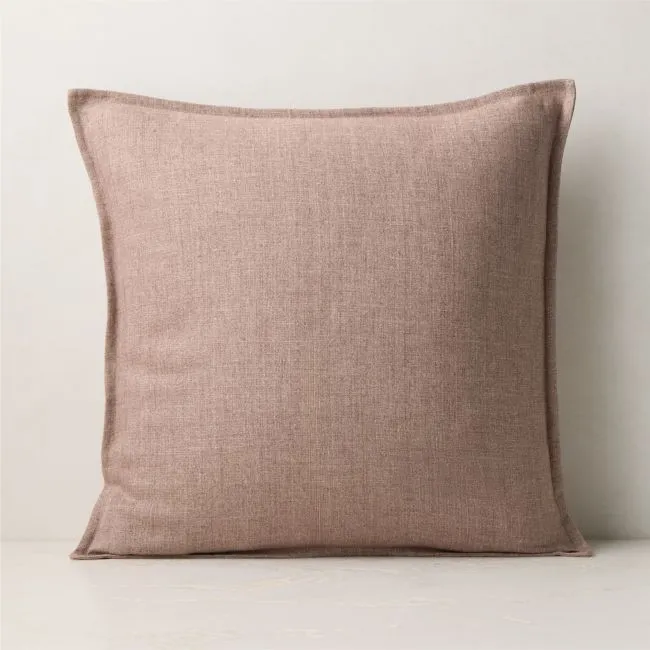 Callas Smoked Lavender Linen Throw Pillow Cover 20"x20"