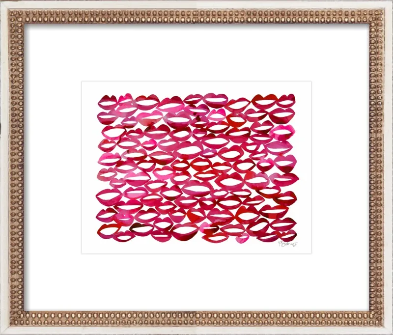 Juicy Lips by Kate Roebuck for Artfully Walls