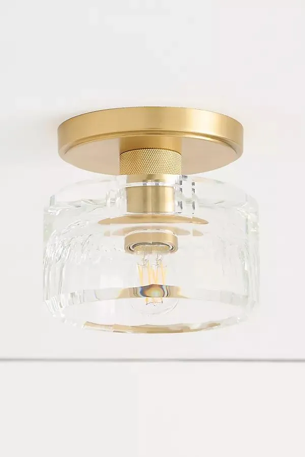 Bijoux Crystal Flush Mount