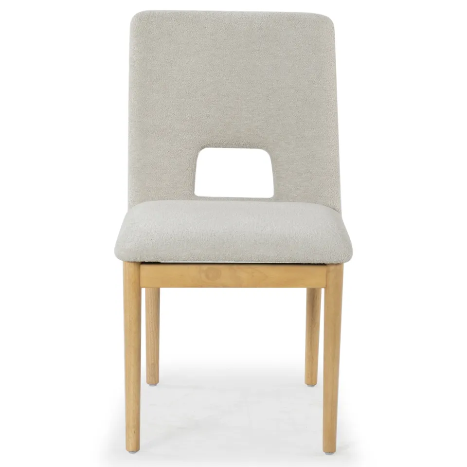 Benjy Dining Chair - Beige/Natural