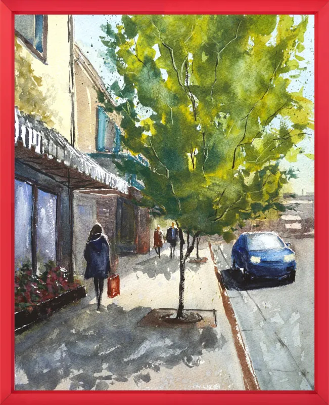 Shops in Laguna by Lauren Dusing for Artfully Walls