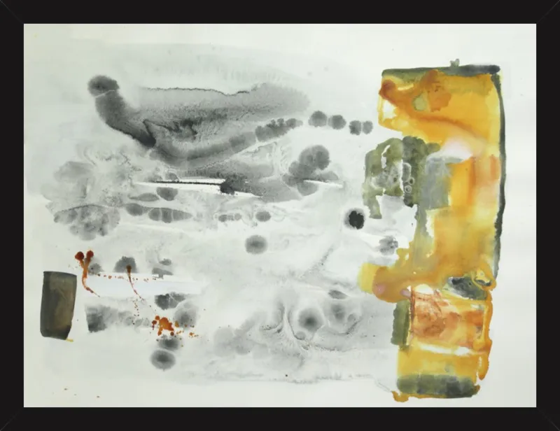 work on paper #24 by Emily Van Horn for Artfully Walls