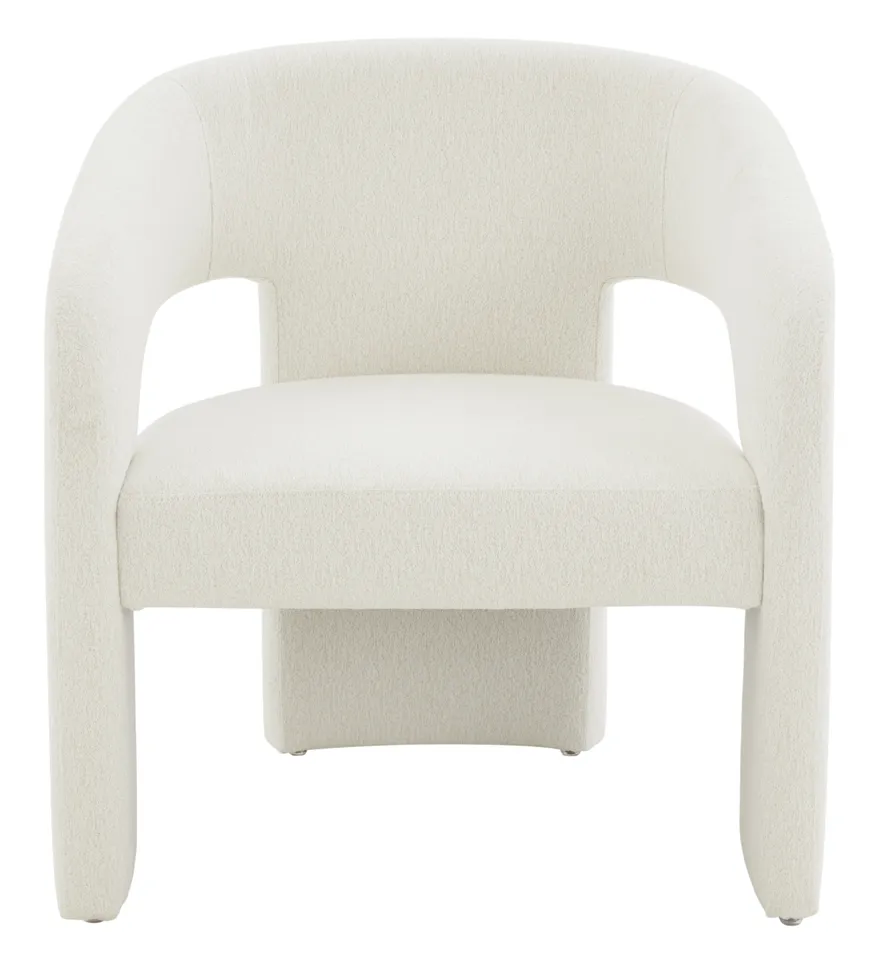 Roseanna Modern Accent Chair - Ivory