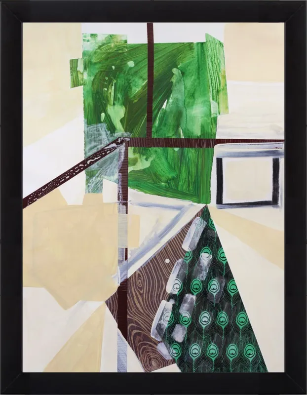 Abstract Study (trail map) by Pamela Staker for Artfully Walls