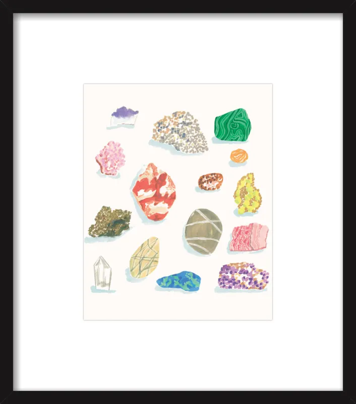 Gems by Danielle Kroll for Artfully Walls