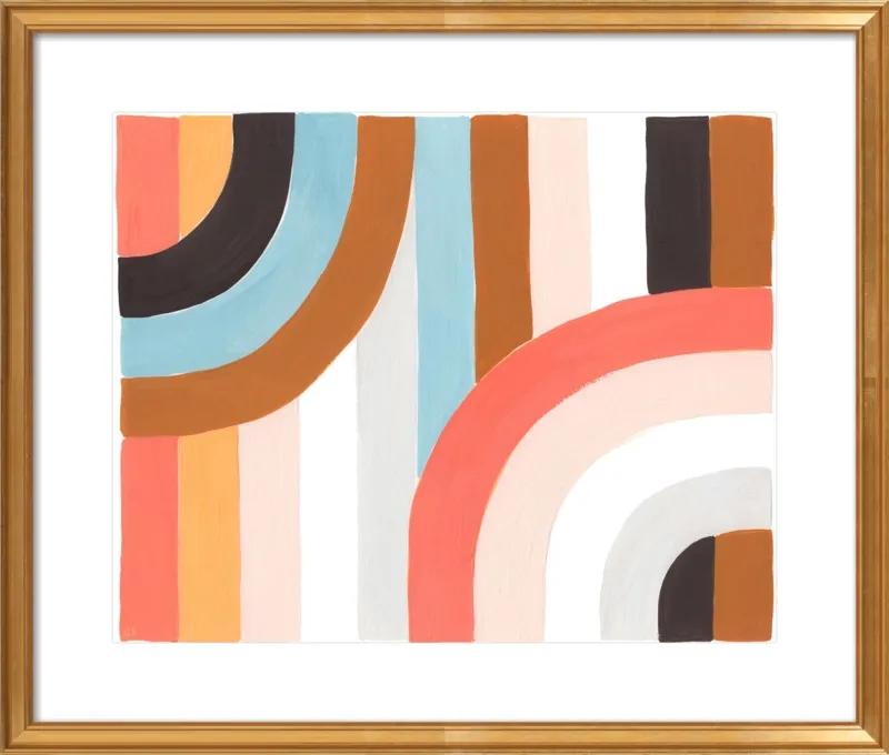 Colors from '73 by Carrie Shryock for Artfully Walls