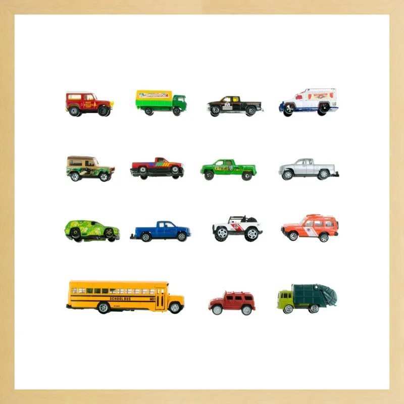 Vintage Toy Trucks by Jennifer Steen Booher for Artfully Walls
