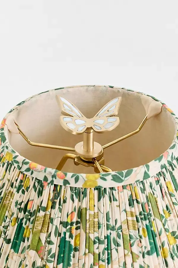 Delia Mother of Pearl Butterfly Lamp Finial