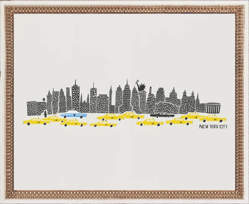 New York Skyline by Mark & Suumin - Fox & Velvet for Artfully Walls