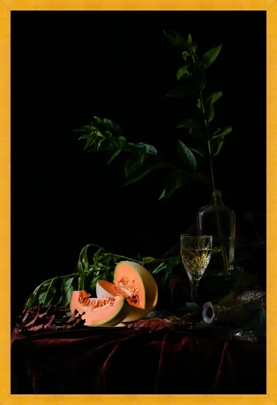 Cantaloupe by Dustin Halleck for Artfully Walls
