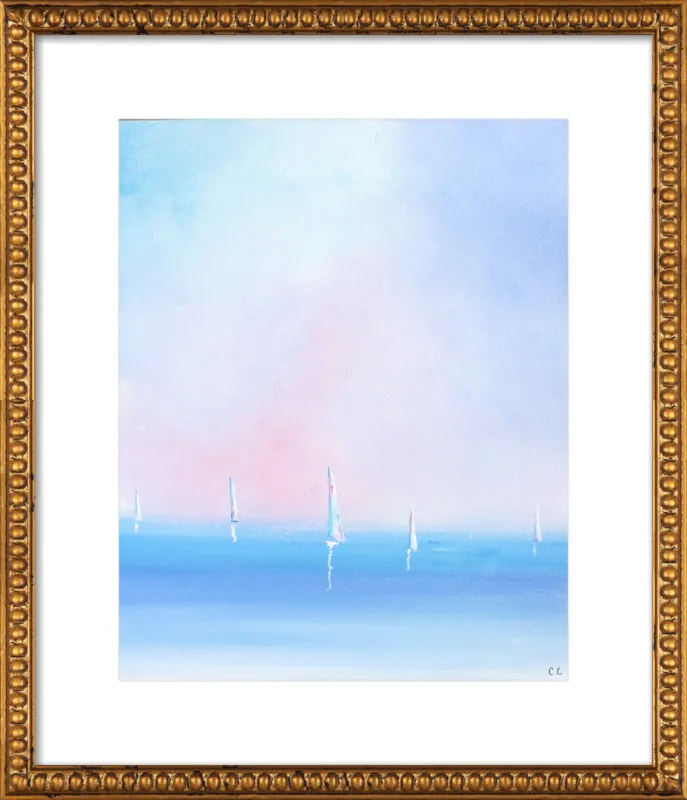 Soft Sail  by Caroline Chriss  for Artfully Walls