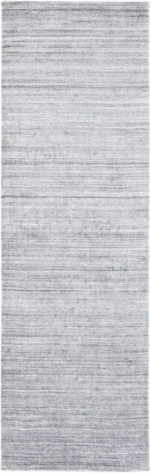 Torino Gray Indoor 2'6" x 8' Handmade Rug