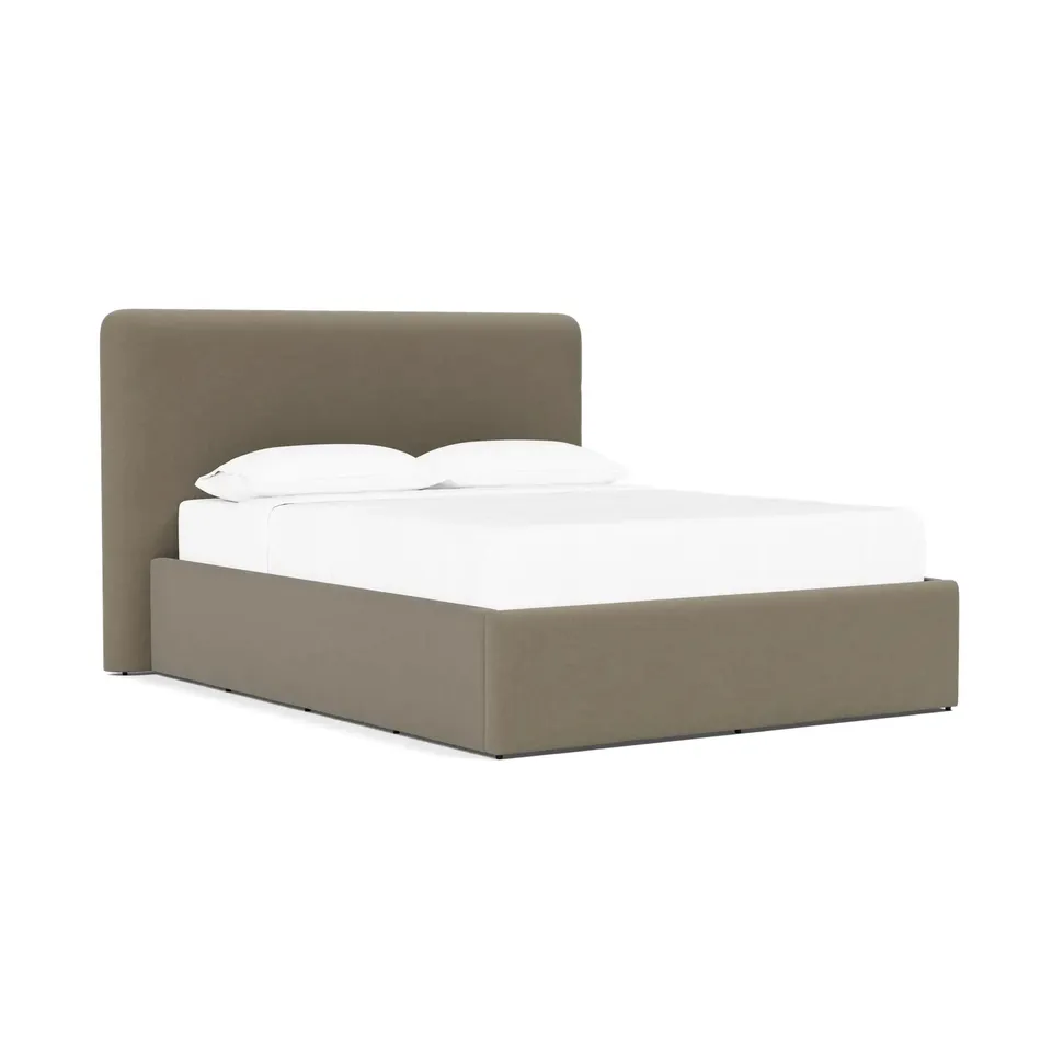 The Citizenry Alpine Bed Medium Headboard | Full | Brown