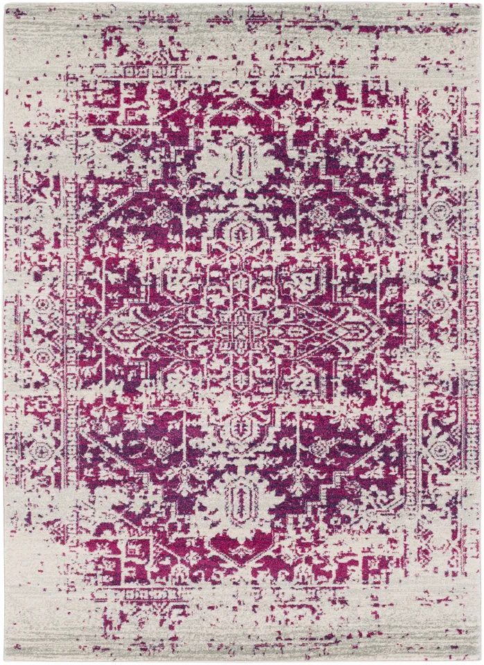Harput Gray Indoor 2' x 2'11" Machine Woven Rug