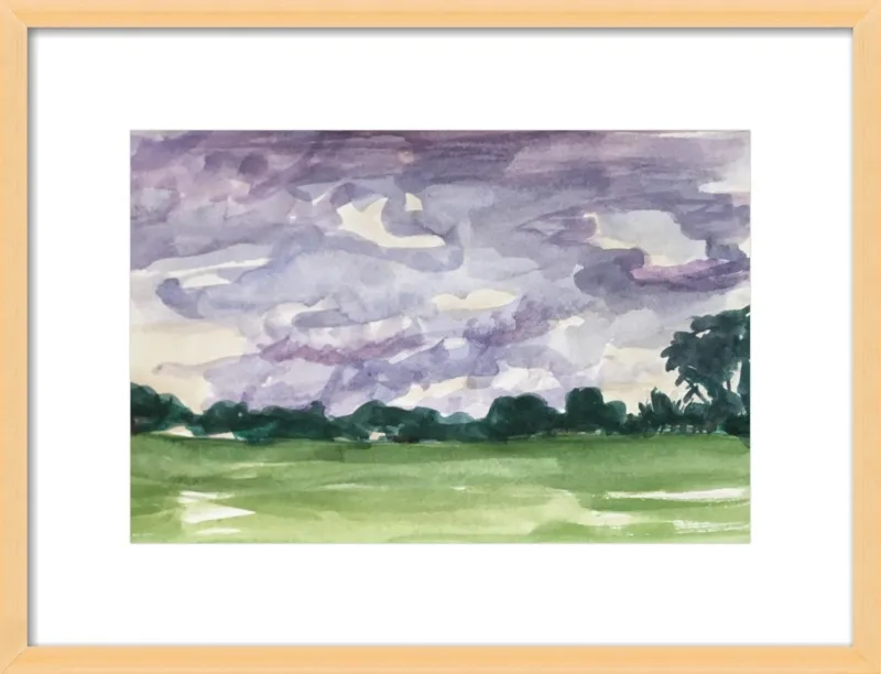 Summer Sky, Late by Megan Williamson for Artfully Walls