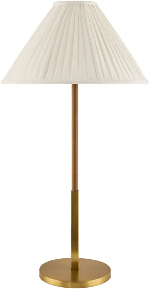 Abisko  Antiqued 26"H x 14"W x 14"D Accent Table Lamp