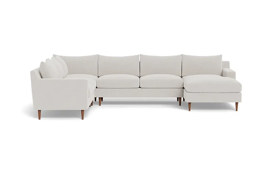 Sloan 4-Piece Corner Sectional Sofa with Right Chaise