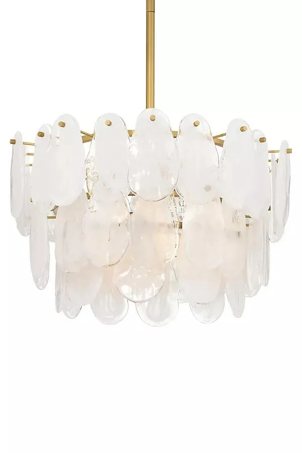 Leon Glazed Glass Chandelier