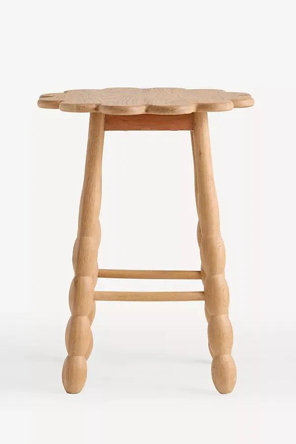 Fir Oak Counter Stool