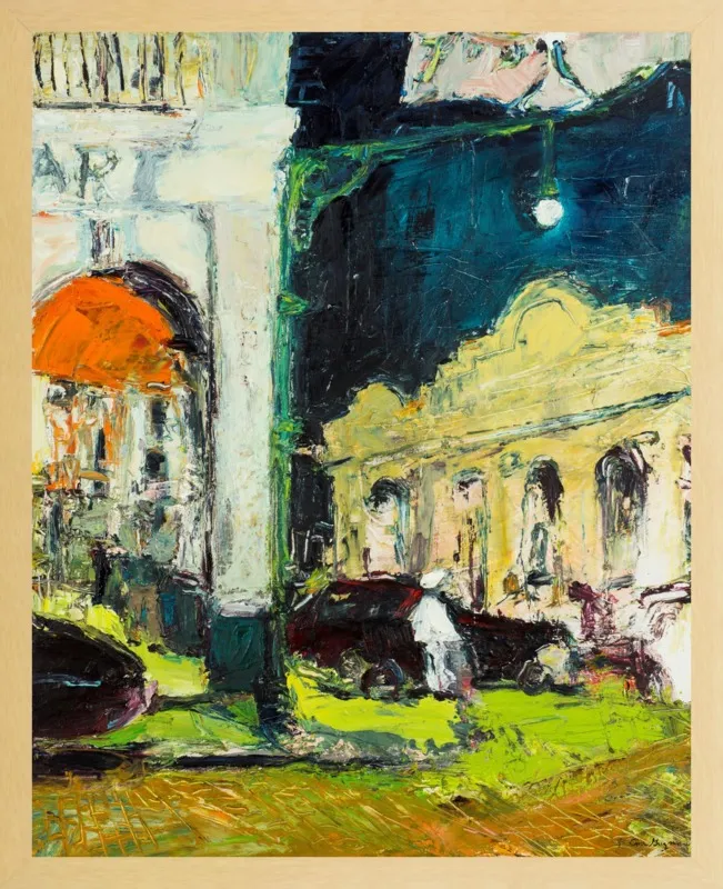 La Vida Cuba Street Corner near Sloppy Joe Bar in Old Havana by Ana Guzman for Artfully Walls