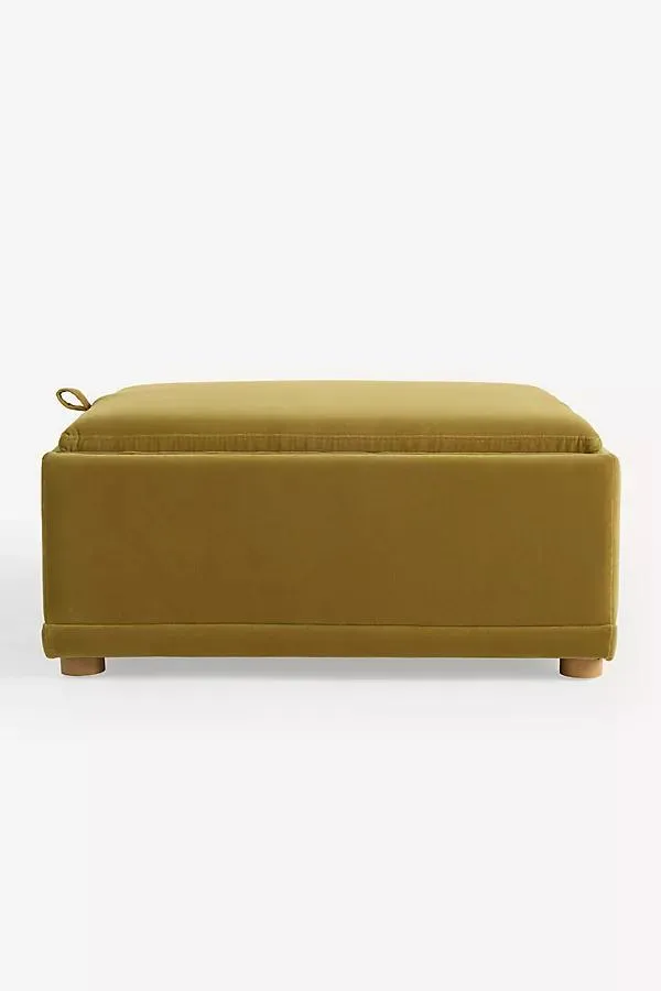 Celine Velvet Modular Large Storage Ottoman