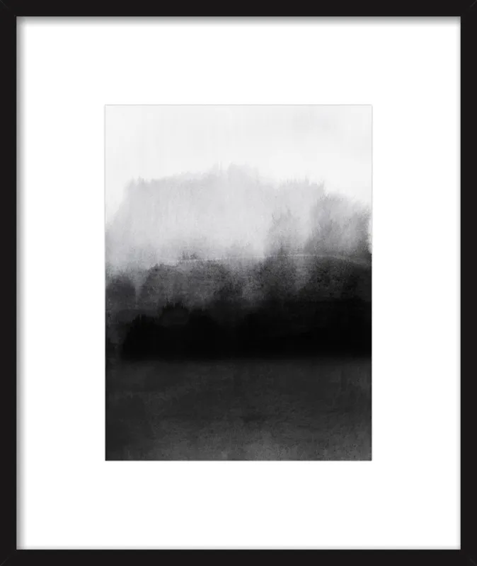 greyscale landscape by Iris Lehnhardt for Artfully Walls