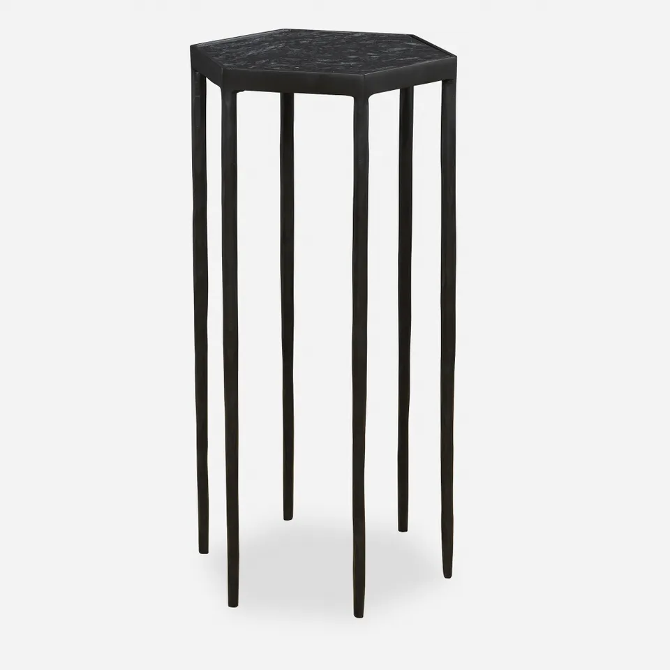 Aviary Hexagonal Accent Table