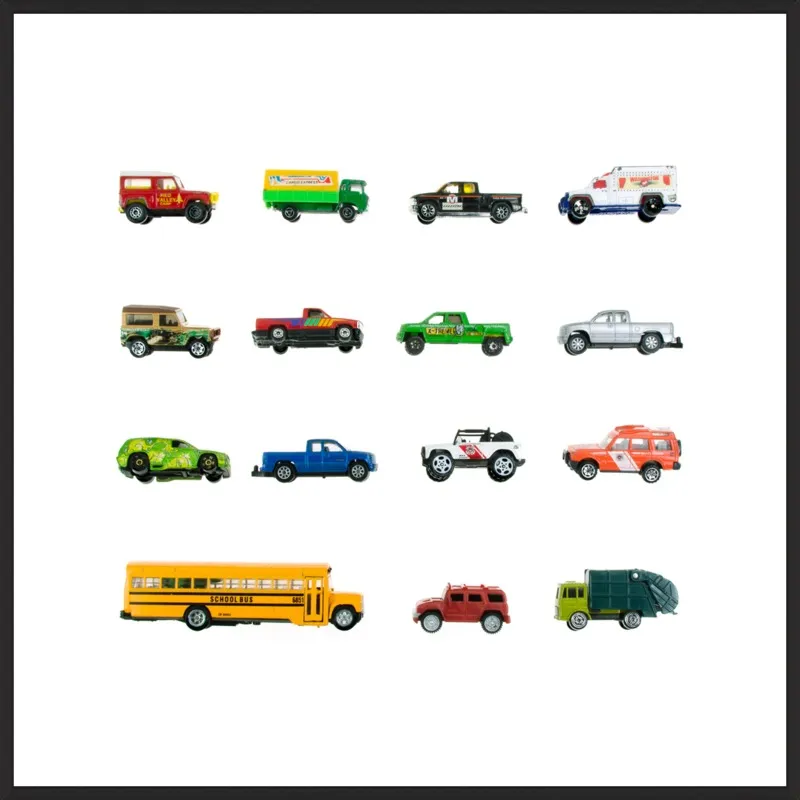 Vintage Toy Trucks by Jennifer Steen Booher for Artfully Walls