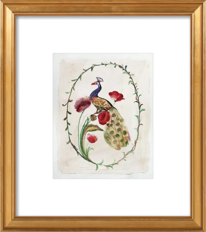 Peacock by Ruti Shaashua for Artfully Walls