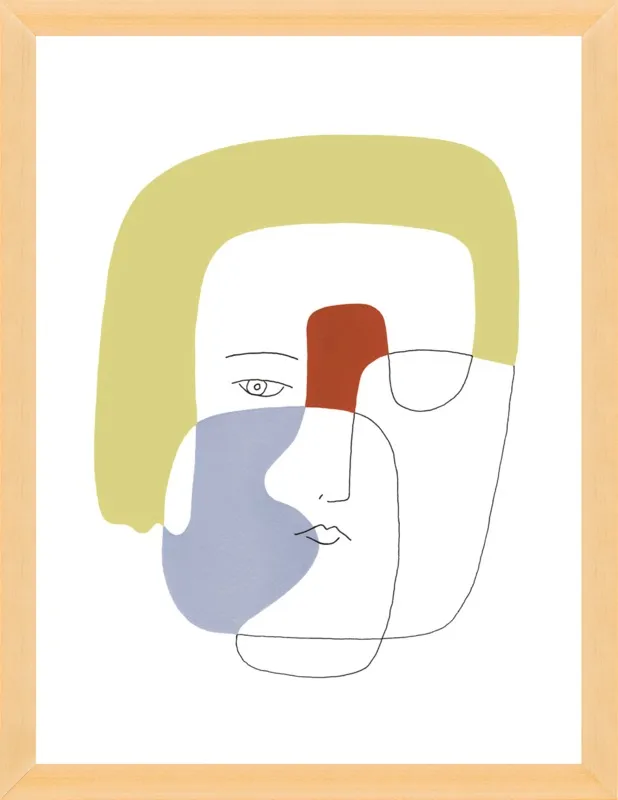September Blue - Version 05 by Femke Colaris for Artfully Walls