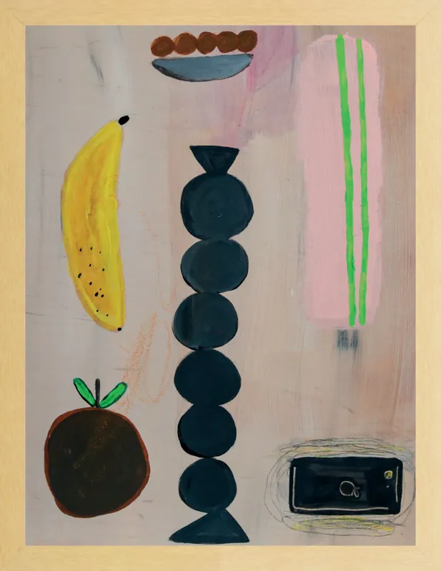 Still life with a phone vibration by Agata Królak for Artfully Walls