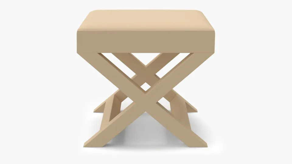 X Bench, Flax Twill