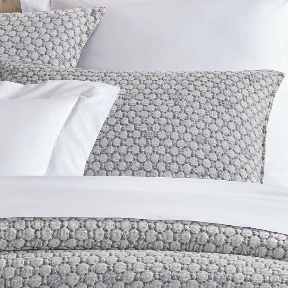 Lodi Black/White Matelasse Sham