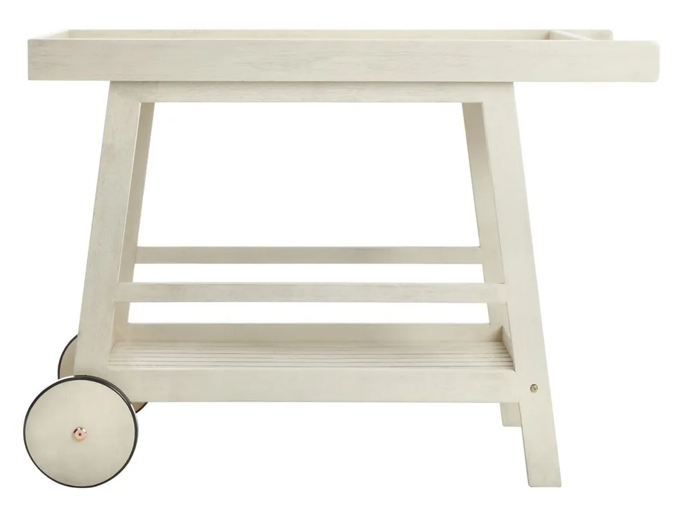 Renzo Bar Cart - White