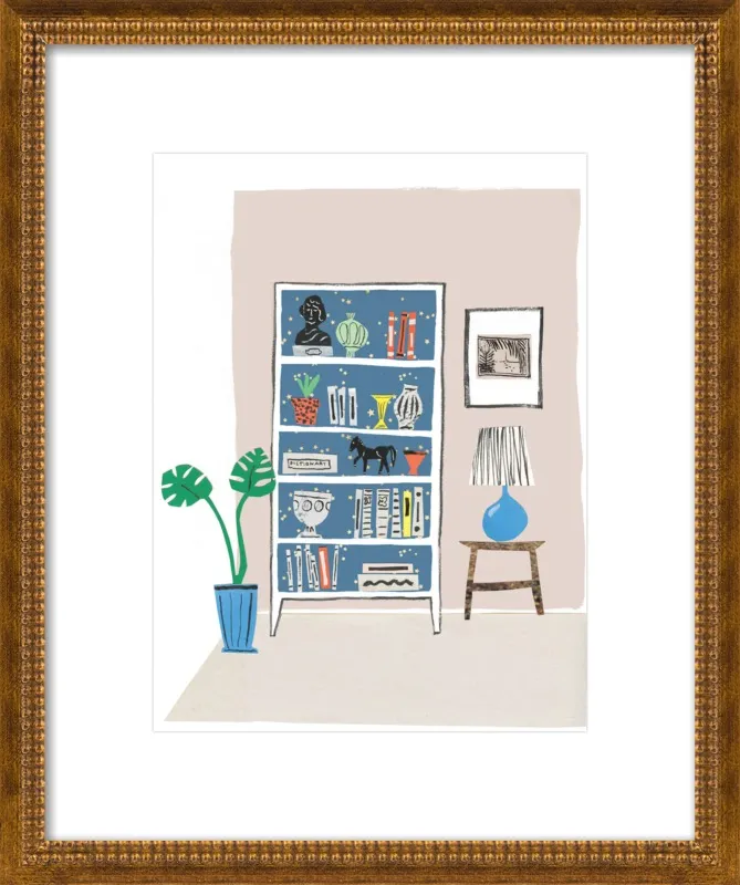 Shelfie by Danielle Kroll for Artfully Walls