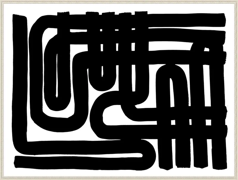 Maze by Kate Roebuck for Artfully Walls
