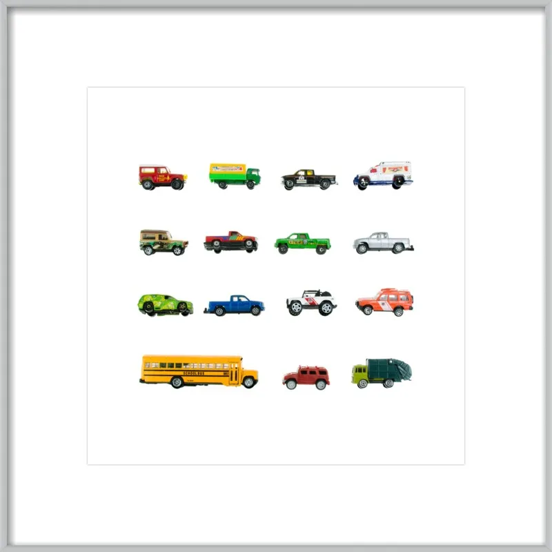 Vintage Toy Trucks by Jennifer Steen Booher for Artfully Walls
