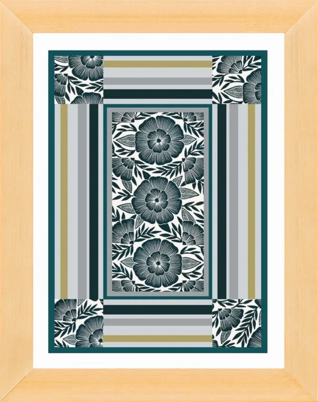 Botanical Frame 1 by Katharine Watson for Artfully Walls