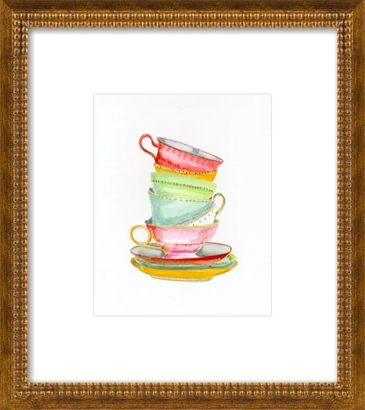 Teacups by Miri Eshet for Artfully Walls