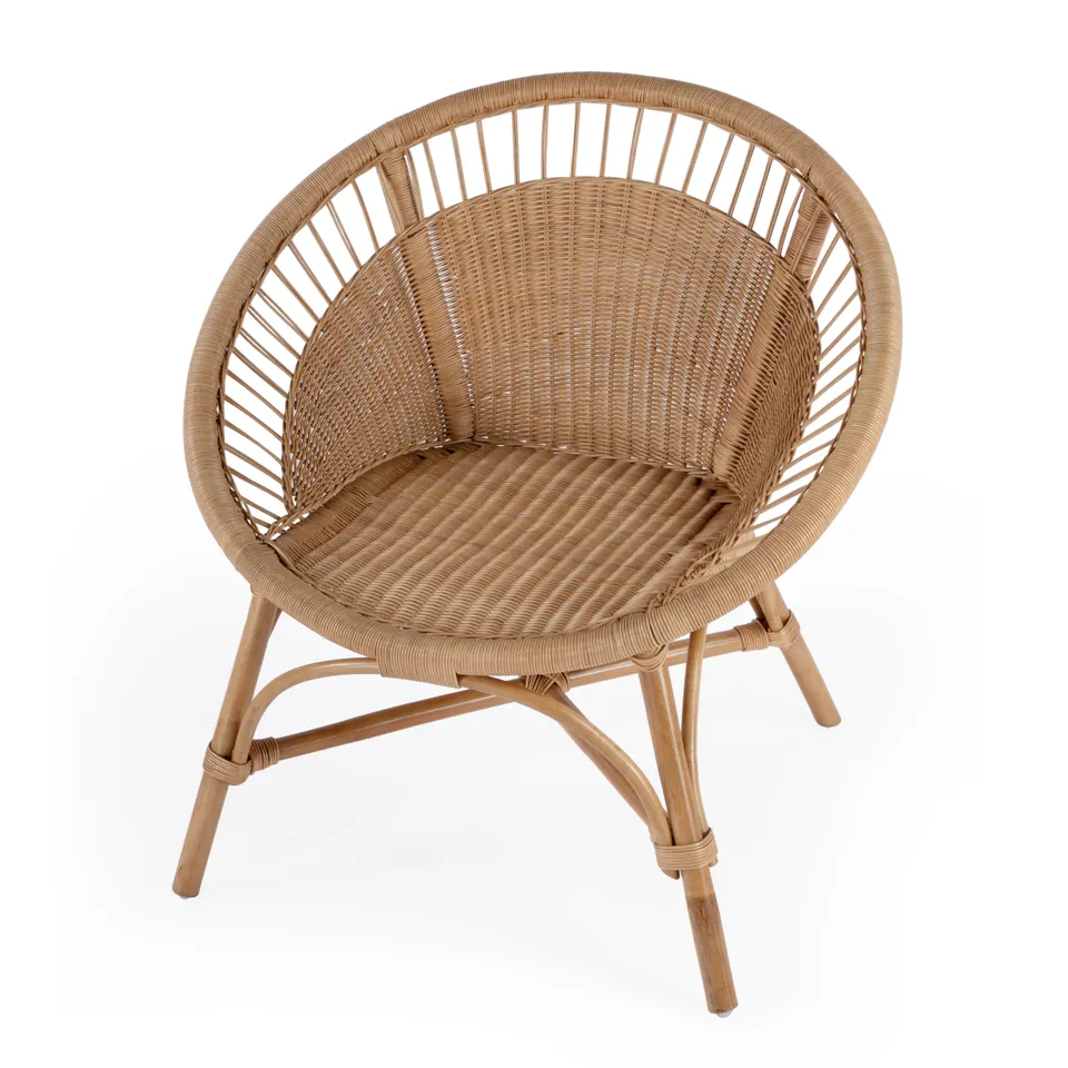 Savannah Natural Rattan Accent Chair