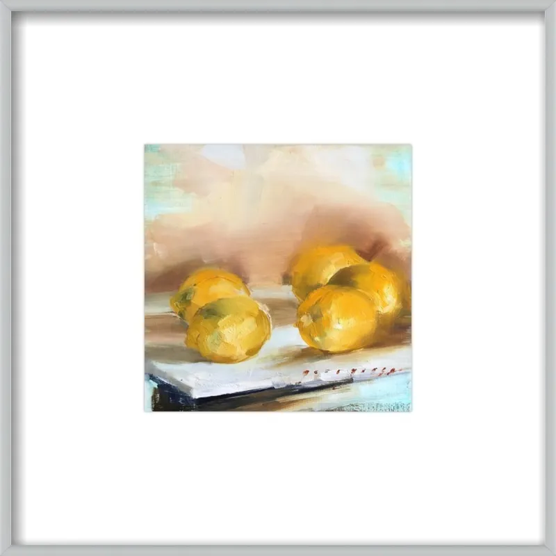 "Lemons" by Georgesse Gomez for Artfully Walls