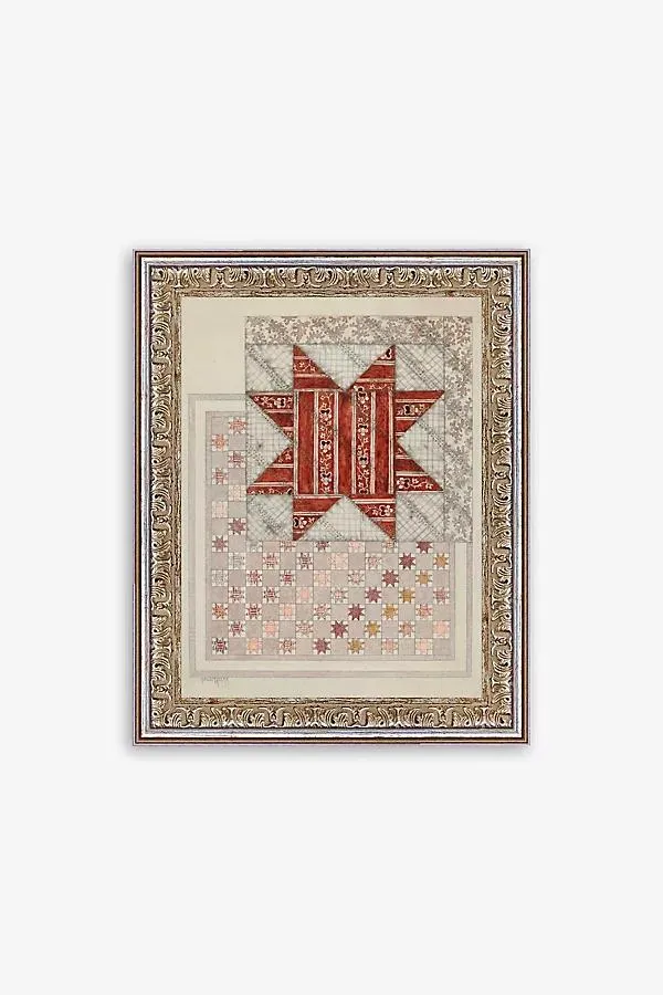 Quilted Coverlet Wall Art