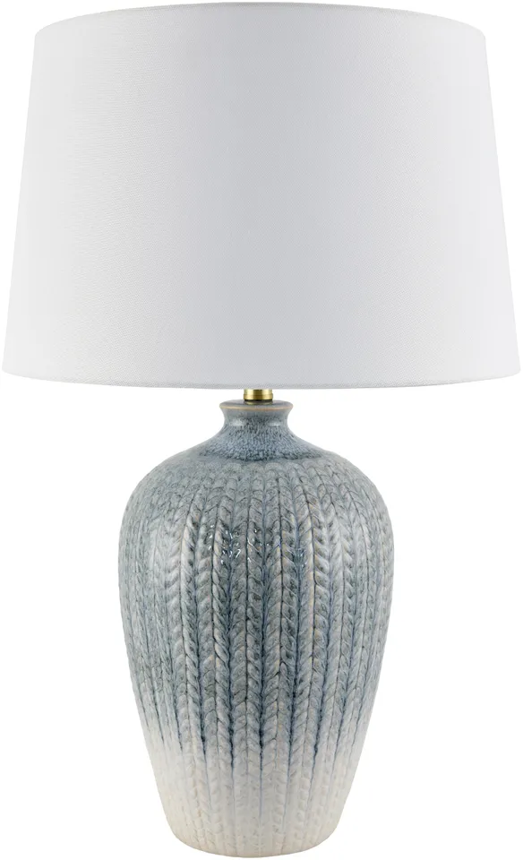 Owaka  Two-Toned 28"H x 18"W x 18"D Accent Table Lamp