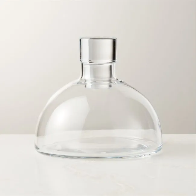 Sofia Short Wide Wine Decanter by Gianfranco Frattini