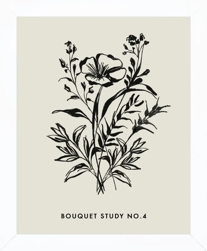 Bouquet Study No. 4 by Nancy Noreth for Artfully Walls