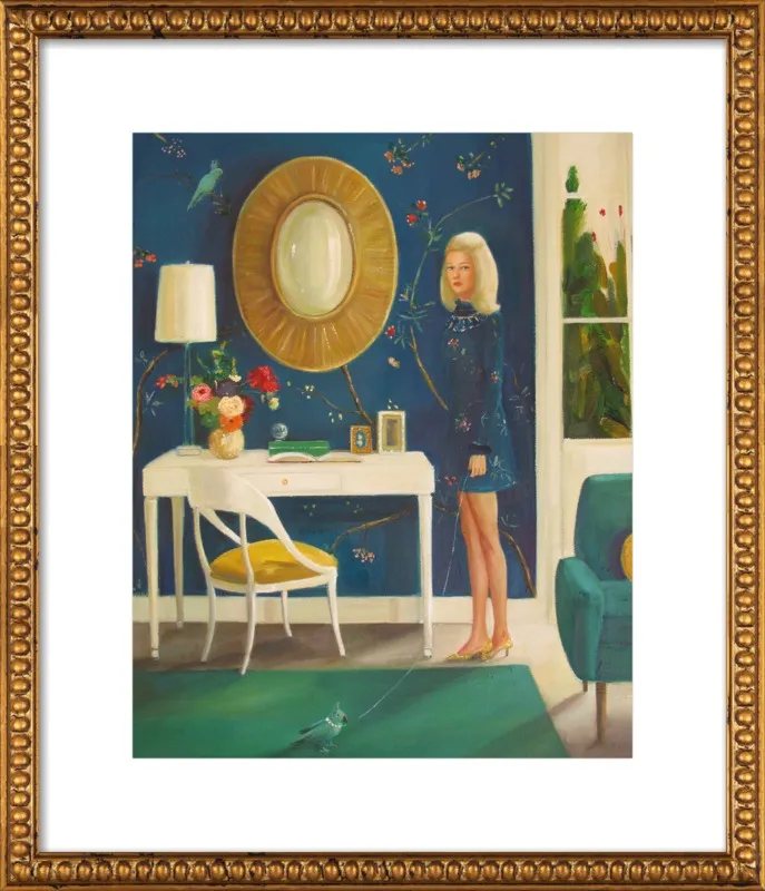 The Invisible Nature of Tansy Fairchild by Janet Hill for Artfully Walls