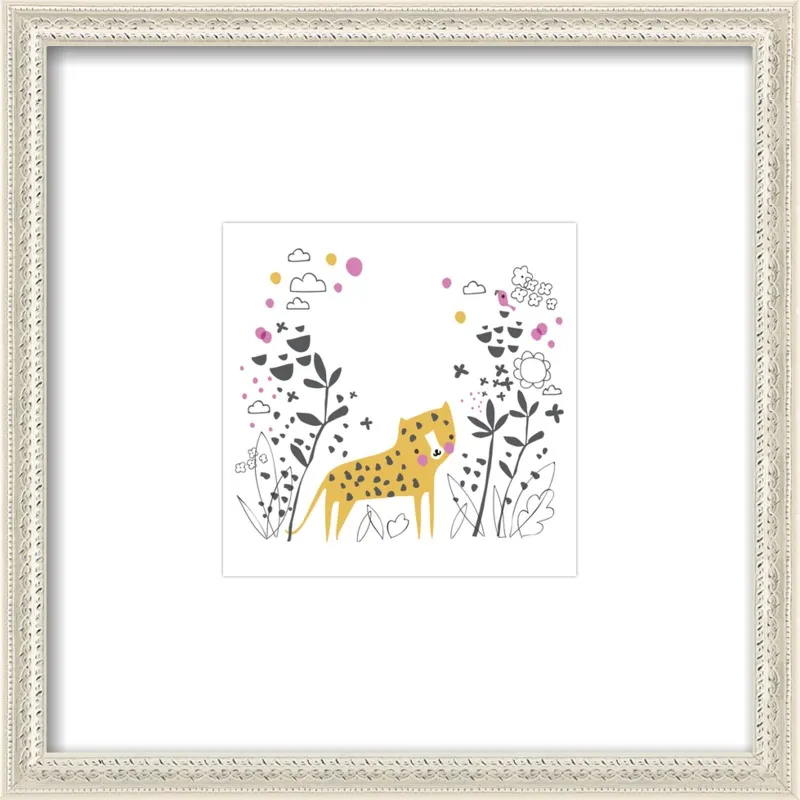 Little jungle leopard by Lizzie Mackay for Artfully Walls