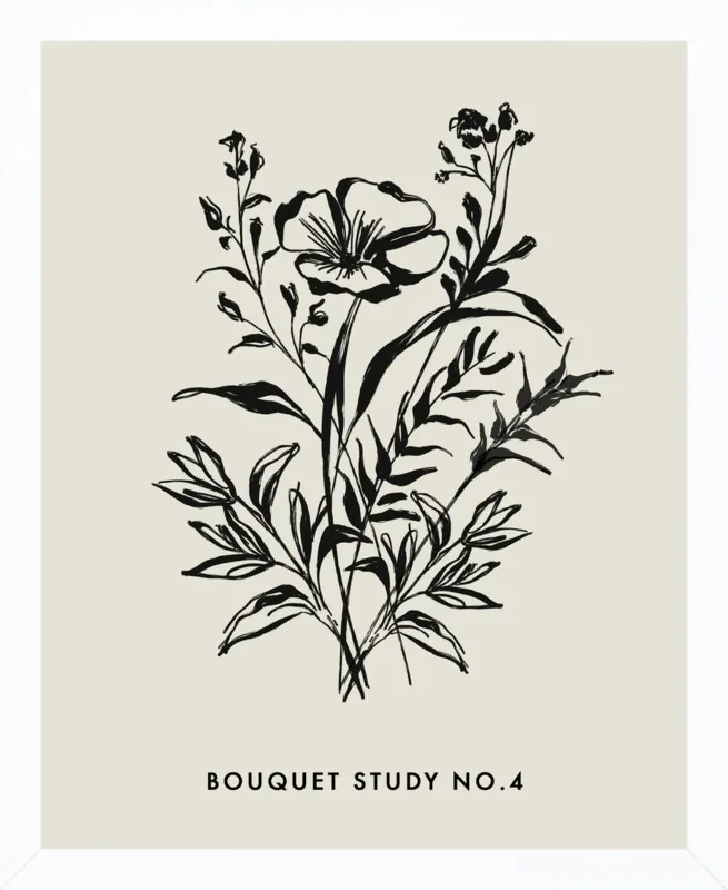 Bouquet Study No. 4 by Nancy Noreth for Artfully Walls