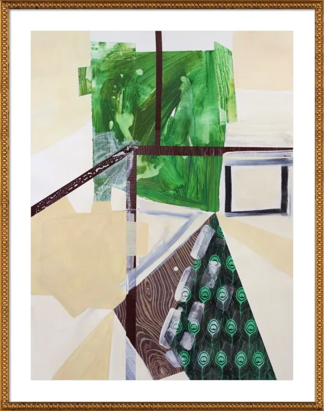 Abstract Study (trail map) by Pamela Staker for Artfully Walls